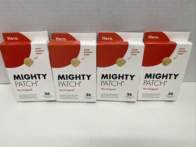 #ad 4 X 36 Mighty Patch Original from Hero Cosmetics 36 Count Total Exp 03 27 2027 $19.99