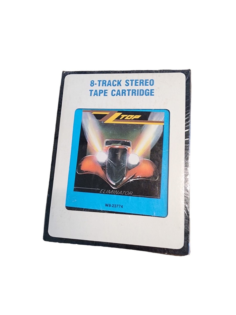 can'tstop ZZ Top Eliminator 8 Track Stereo Tape Cartridge 1983 WB Rock