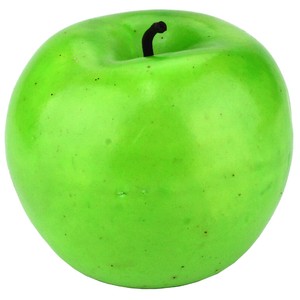 Plastic Artificial Fruit Green Apple Restaurant Cafe Kitchen Decor