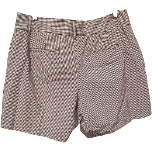 Brooks Brothers Women's Red White Blue Check Chino Shorts (8)(33") - Picture 6 of 10