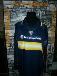 Vintage Parma calcio football soccer jersey shirt trikot ...