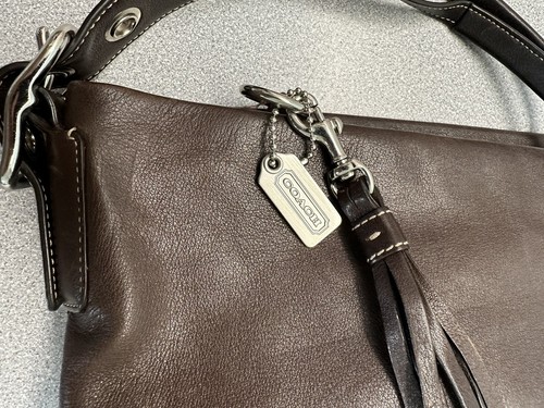 Brown Leather COACH purse - Picture 3 of 6