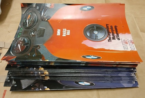 BMW R65LS R65 R100 Motorcycle Brochure VINTAGE DEALER ISSUE 1982 NOS LOT 5 each - Picture 4 of 6