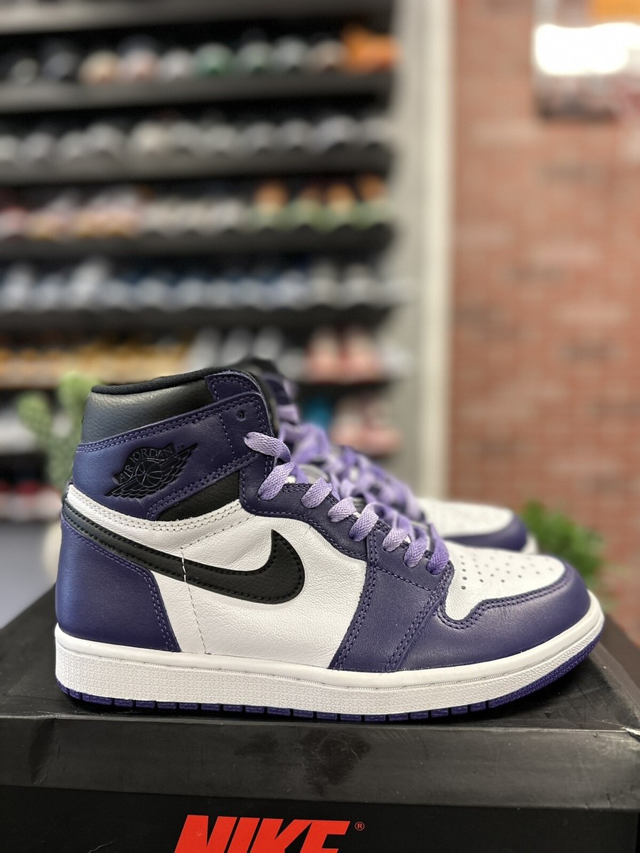 Size 7.5 - Jordan 1 Retro High OG Court Purple 2.0 2020  display picture 1
