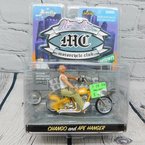 Chango and Ape Hanger Homie Rollerz MC Motorcycle Club 1/24 Scale Jada - SEALED - Picture 16 of 19