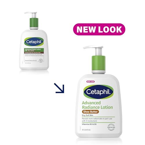 Cetaphil Body Lotion, Advanced Relief Lotion with Shea Butter for Dry, Sensitive