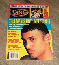 THE RING Boxing magazn September 1998 Freddie Norwood NASEEM HAMED Big John Tate