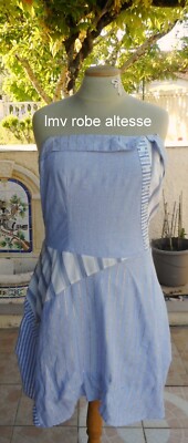 Kleid * Mode gehört dir * LMV Gr. 40 42 S / Modell Etikett Hoheit Promo