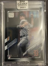CASEY MIZE 2021 CLEARLY AUTHENTIC AUTO RC BLACK #’ed 68/75 TIGERS