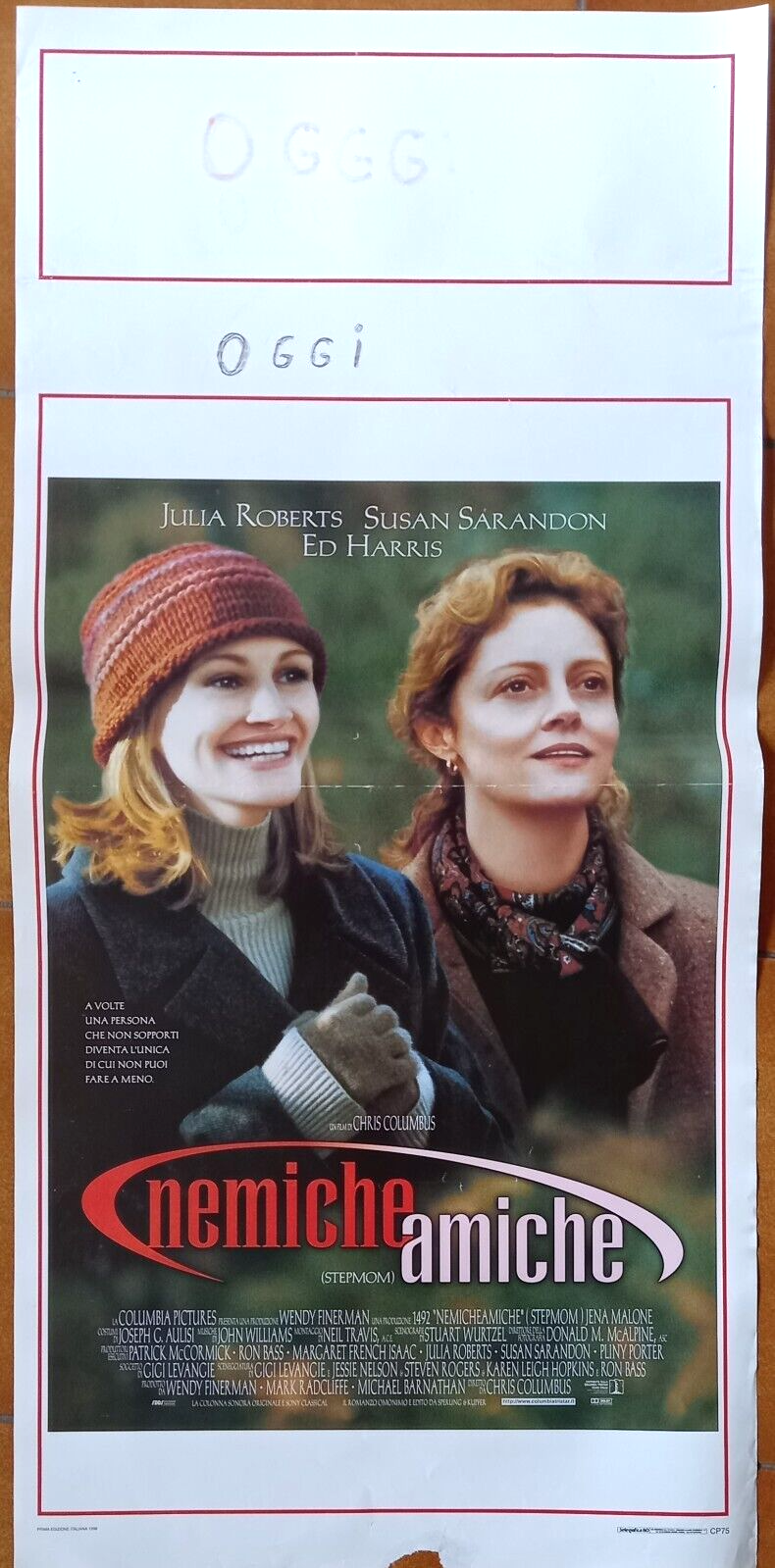 Locandina originale film Nemiche amiche (1998) - Regia di Chris Columbus