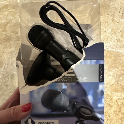 Microphone Pulse Desktop For Podcast Streaming Music 3ft Cable FAST FREE SHIP!
