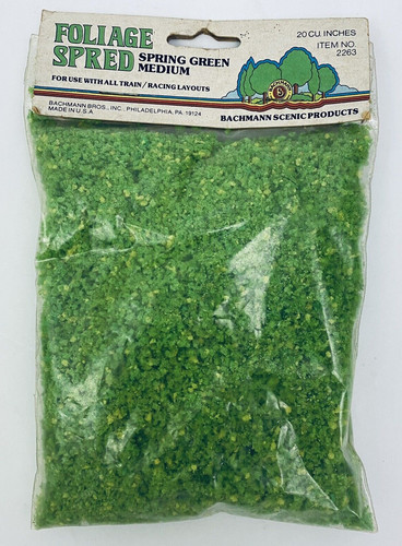 Nuevo de Lote Antiguo Bachmann Scenic Products Follaje Verde Extendido # 2263 | Condition: New