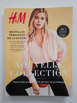 Catalogue mode fashion H&M nouvelle collection 2016