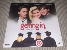 Getting In Laserdisc, 1994 KRISTY SWANSON ANDREW MCCARTHY VERY HARD TO FIND 