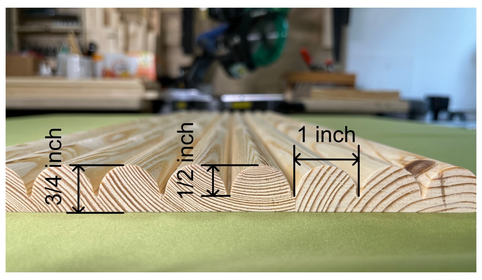 Reeded Wood Panels for Walls, Islands, Cabinets, Ceiling, Tambour Wall Panels