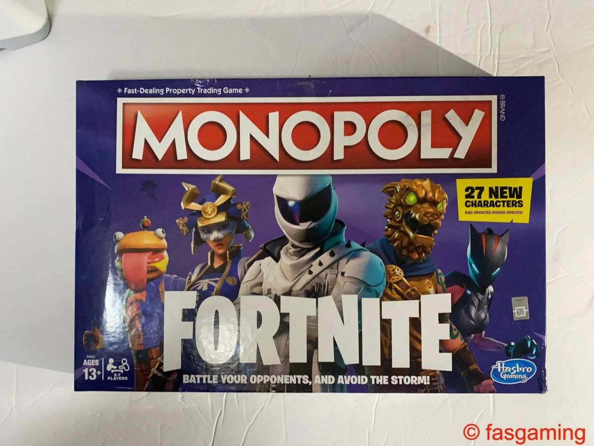 MONOPOLY Fortnite Edition Board Game Inspired by Fortnite Video Game