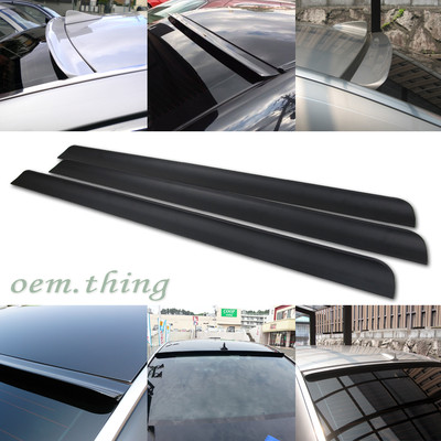 Painted FORD Fiesta 4D Sedan Rear Roof Window Visor Spoiler Wing 08-11 PUF