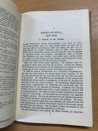 1960 "Scouting For Boys" Baden-Powell Libro Illustrato Rilegato (P3) - Bild 14 von 22