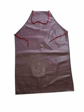 Restaurant Cooking Chef Bib Kitchen Gardening Leather Apron Waterproof Anti-Oil