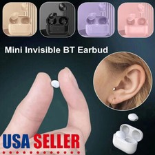 2025 NEW Mini Earbuds Invisible Sleep Headphone Bluetooth 5.2 Earphones Wireless