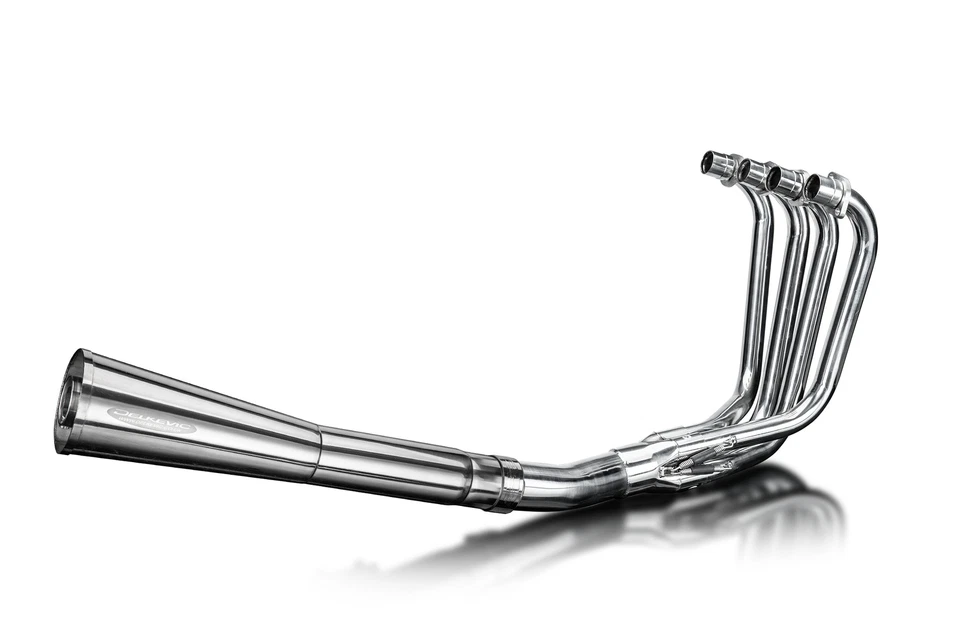 Kawasaki Z500B KZ550 A 79-82/C LTD 80-81 Exhaust 4-1 Stainless Megaphone Muffler - Image 2 of 4