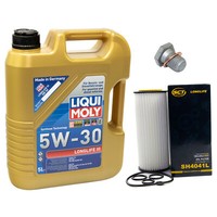 MotoröL ÖLfilter SH4041L 5W30 5 Liter + ÖLablassschraube FüR BMW 3Er E46 5Er