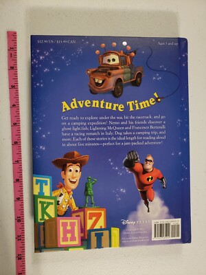 Disney Pixar 5 Minute Stories Book | eBay