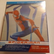 NEW!!!  Steelbook Spiderman Collection: 5 Films (Blu-ray)