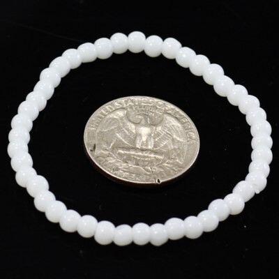 6MM Round Beaded Handmade Natural Gemstone Balance Stretch Bracelet Healing 7.5''