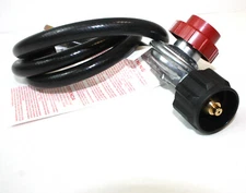 4.5ft Hose 20psi Adjustable Propane Gas Regulator BBQ Grill Burner Wok Fryer