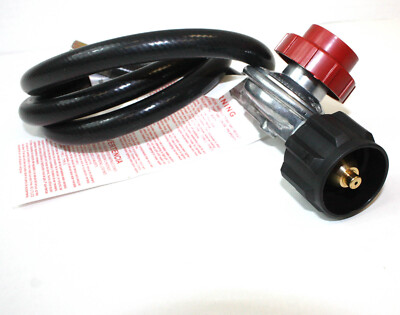 #ad 4.5ft Hose 20psi Adjustable Propane Gas Regulator BBQ Grill Burner Wok Fryer $18.25