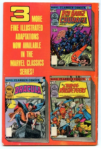 Marvel Classics Comics #11 Mysterious Island Nov 1976 Pence Variation - Picture 3 of 3