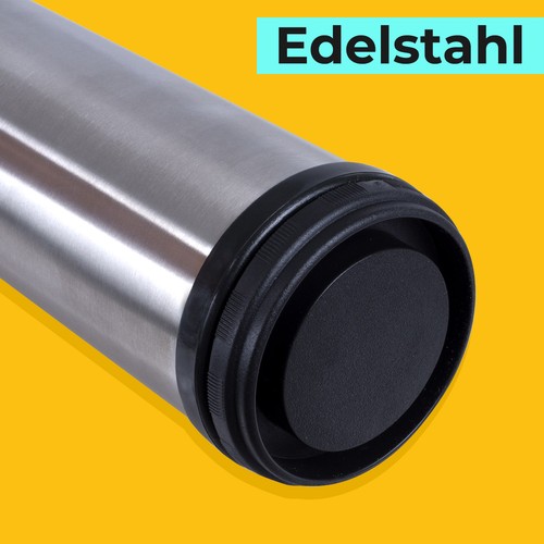 Tischbeine Möbelfuß Ø 60 mm Tischbein EDELSTAHL Höheverstellbar Schreibtischfüße - Bild 7 von 7