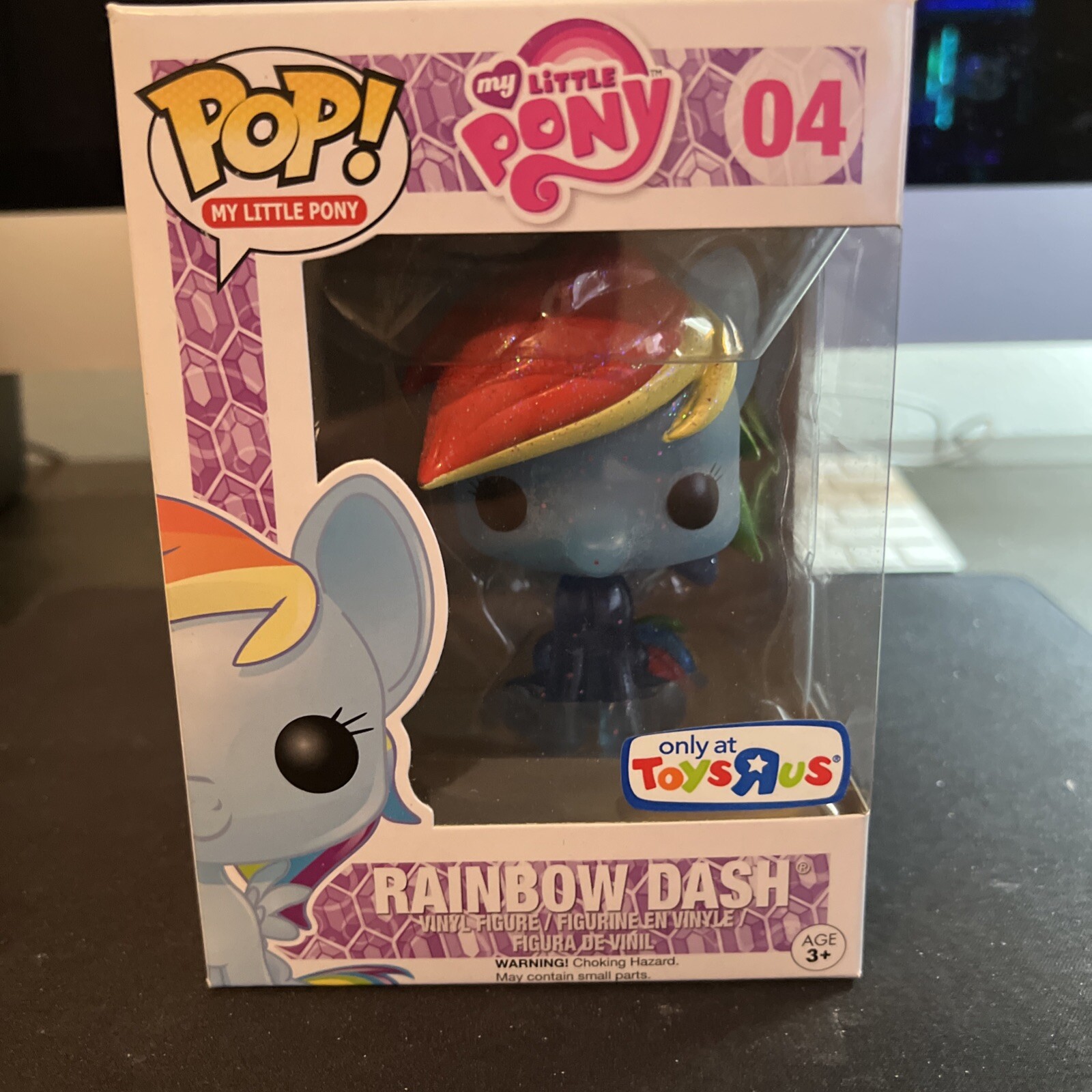 Sale Funko Pop! Vinyl: My Little Pony - Rainbow Dash - (Glitter) - Toys R Us...