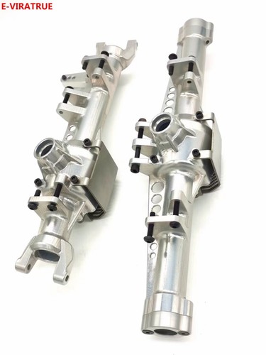 E-VIRATRUE 7075Alu Front&Rear Axle Housing&Protective Cover For Axial SCX6 1/6 - 第 7/12 張圖片