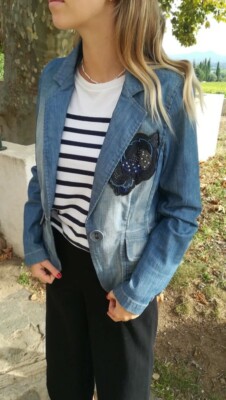 Veste en jean occasion femme Kenzo taille 40 comme neuve