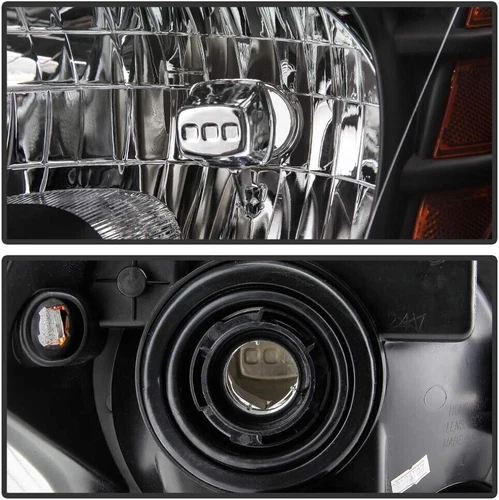 Fits 2009-2021 Nissan Frontier Black Headlights +Smoke Red Tail Lamps 4Pcs 09-21 - Picture 9 of 12