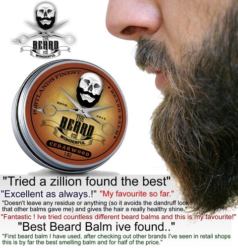 Mens Beard Balm 30ml Cedarwood Taming Styling Grooming Conditioning Beard Care - Picture 6 of 12