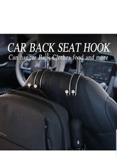 Bling Car Hangers Organiser Seat Headrest Hooks Strong and Durable Backseat Hang