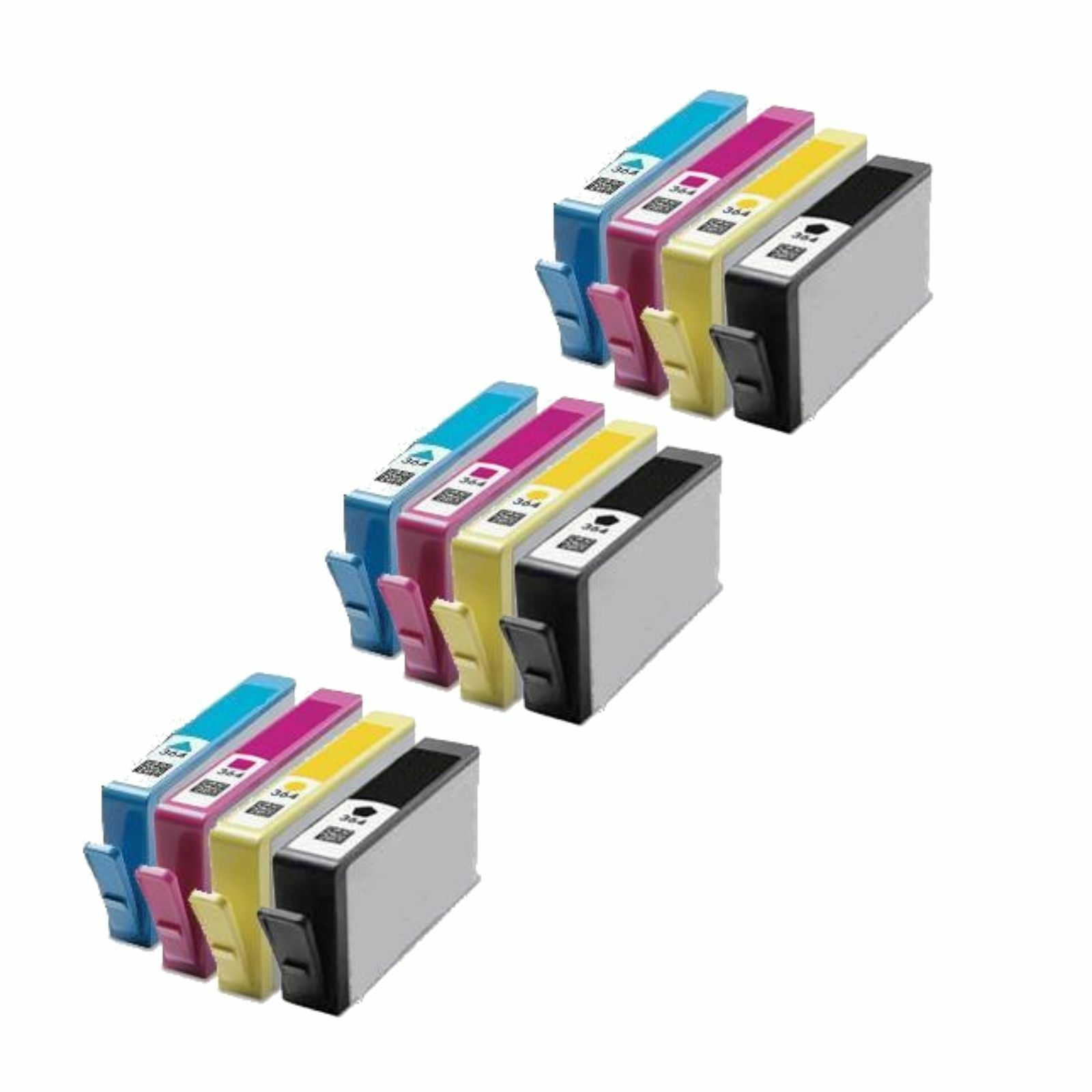 NonOEM Inks Fits HP364XL CMYK For HP PhotoSmart 5510 5515 5520 6510