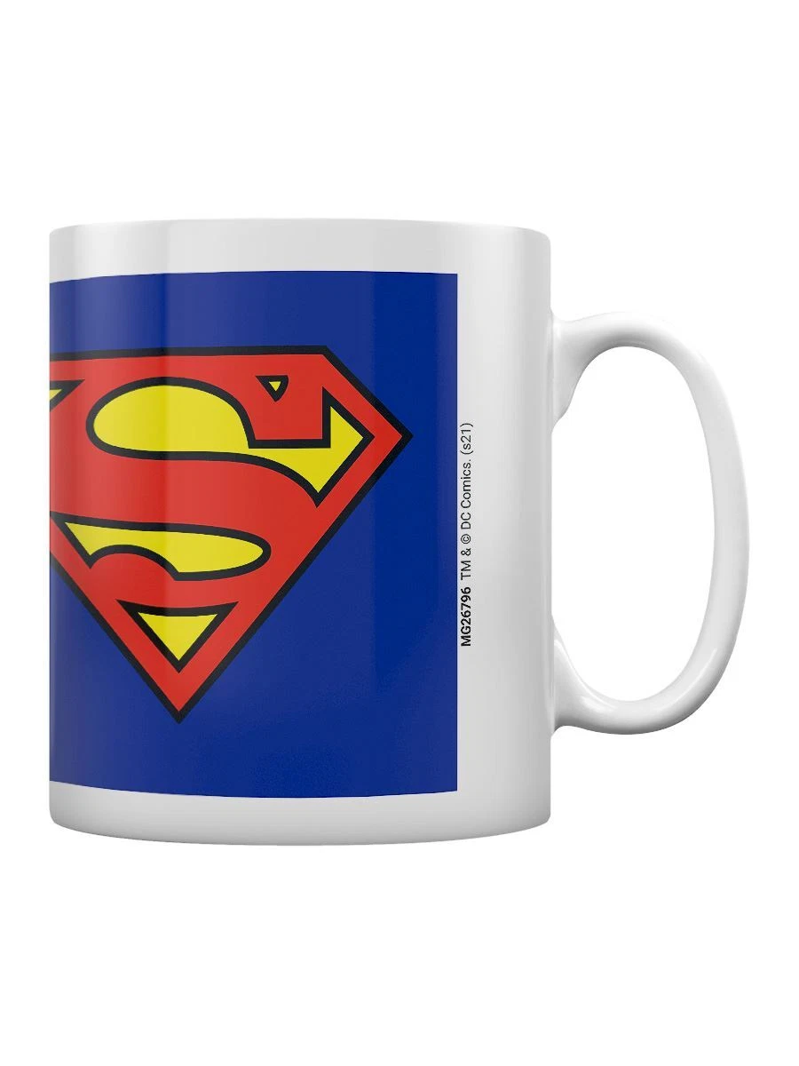 Superman Shield Ceramic Coffee Mug
