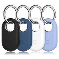 4-Pack Holder for Samsung Galaxy SmartTag 2 Case, Silicone Protective Case fo...