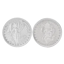Unity & Liberty Symbol - 2 oz .999 Fine Silver High Relief Round