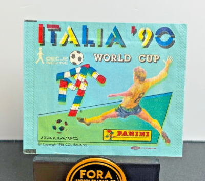 1990 Panini World Cup Italia 90 Sealed Sticker Pack Yugoslav