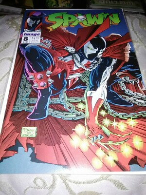 Spawn #8A,Image,1993,1st Vindicator, Alan Moore Script, Spider-Man #1 Homage, NM