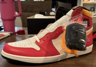 Size 15 - Jordan 1 Retro High OG Light Fusion Red 2021 for sale
