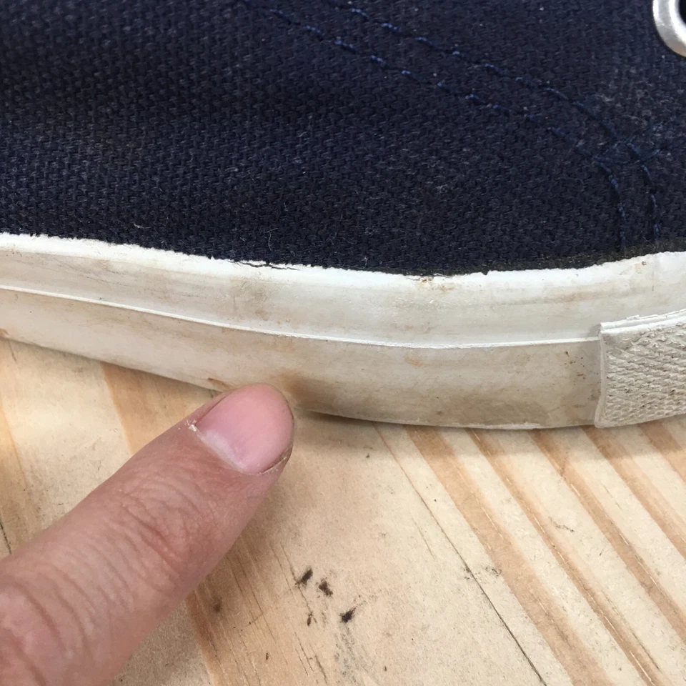 Dr Scholls Zapatos Mujer 10 Informales Puntera Redonda Tenis Azul Tela Con Cordones Parte Superior Baja Foto 4 de 4