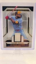 2025 Panini National Treasures #GGS-JC Jackson Chourio Game Gear  /99