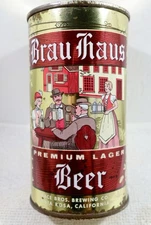 Brau Haus Flat Top Beer Can