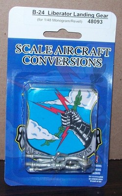 1:48 Scale Aircraft Conversions B-24 Liberator Landing Gear - 48093 for Revell